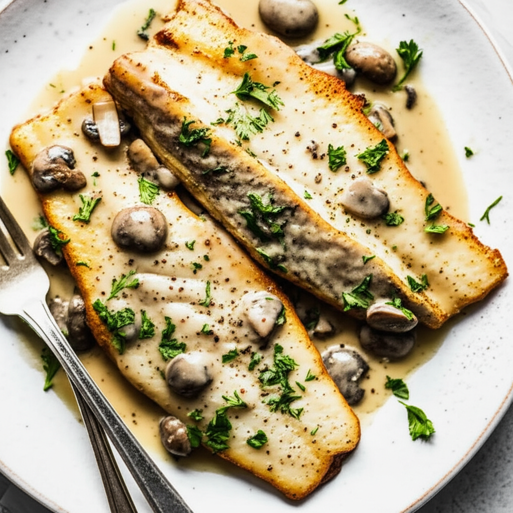 Alpine Perch Filets In White Wine Eglifilets In Weisswein image