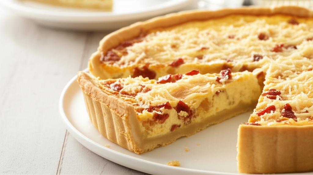Alsatian Quiche image