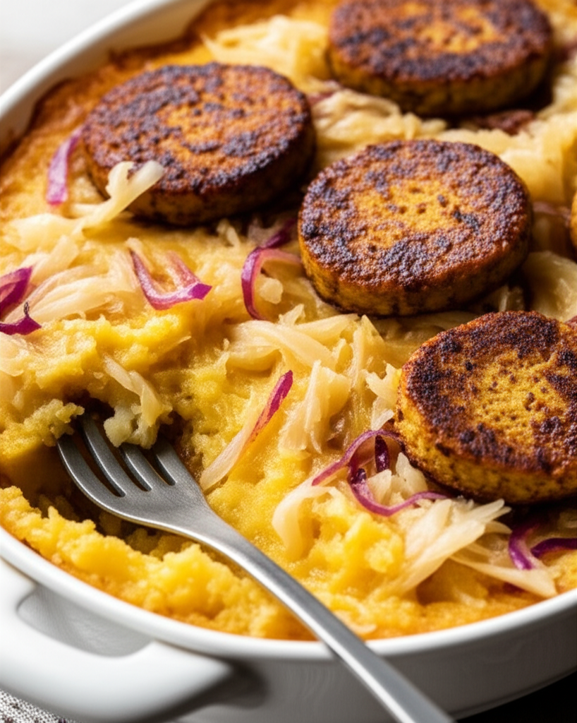 Alsatian Tempeh Casserole image