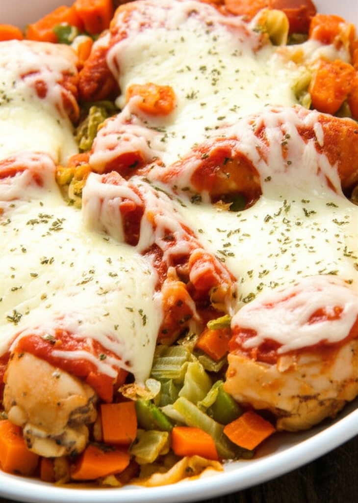 Chicken And Cabbage Casserole image