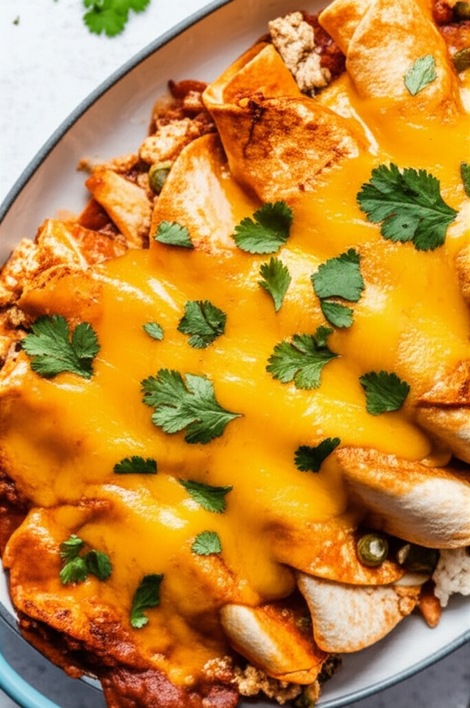 Chicken And Cheese Enchiladas image