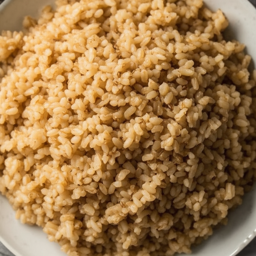Alton Brown S Baked Brown Rice image