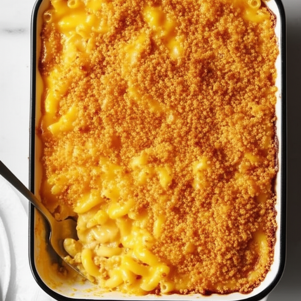 Alton Brown S Baked Macaroni And Cheese image