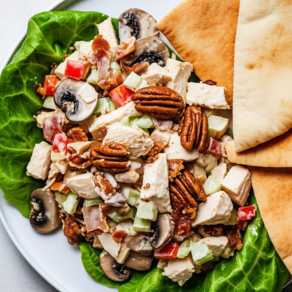 Chicken And Pecan Salad Under The Stars image