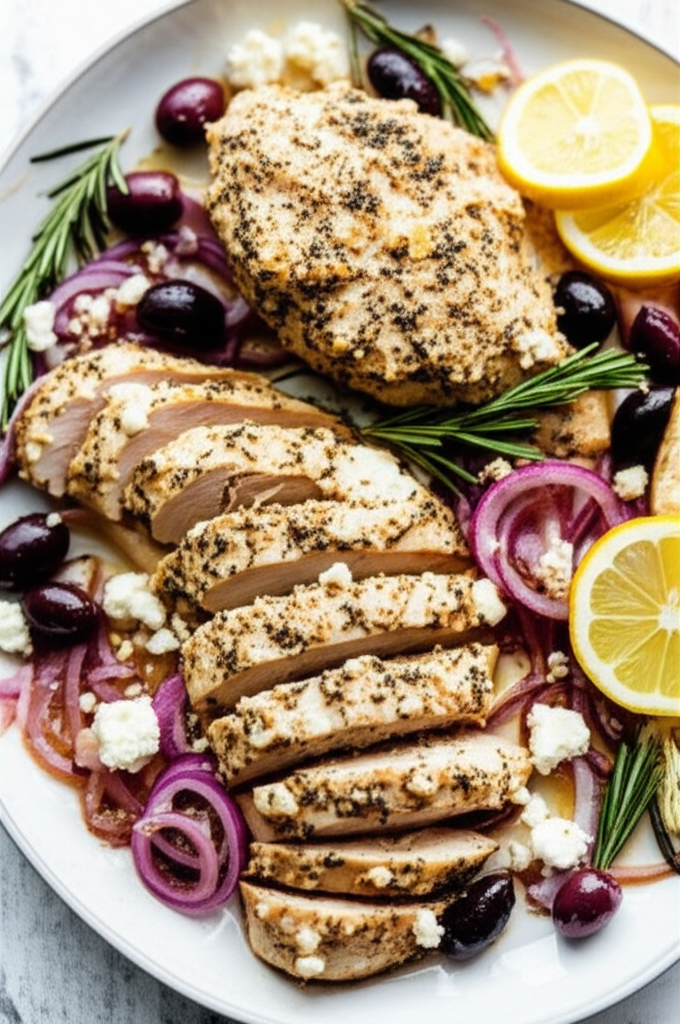 It S Greek To Me Baked Feta Chicken image