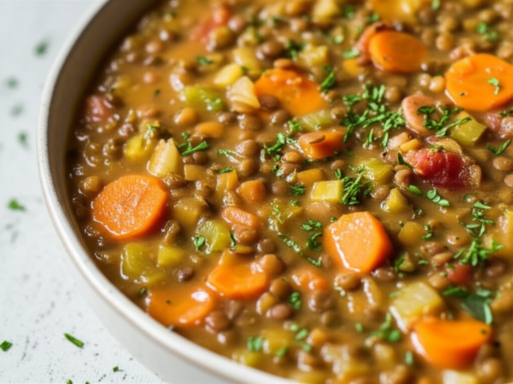 Alton Brown S Lentil Soup image