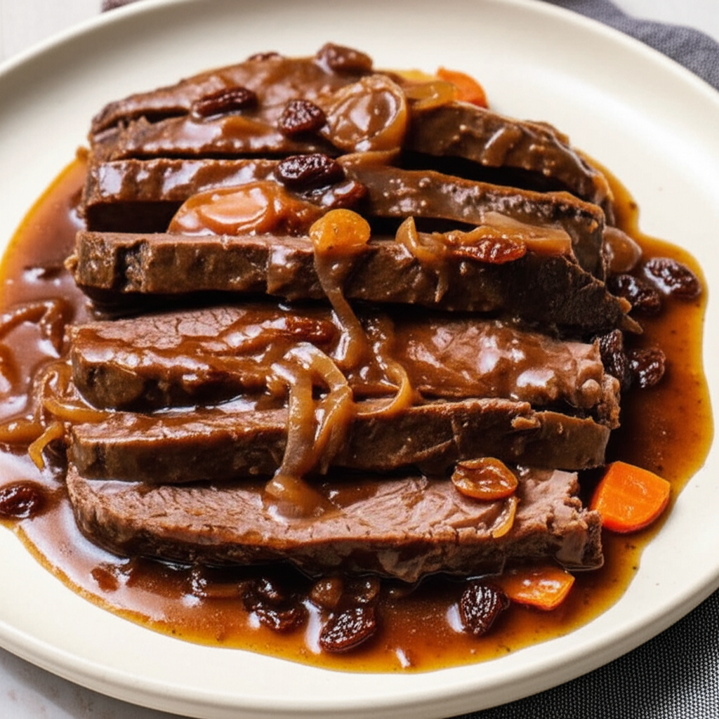 Alton Brown S Sauerbraten image