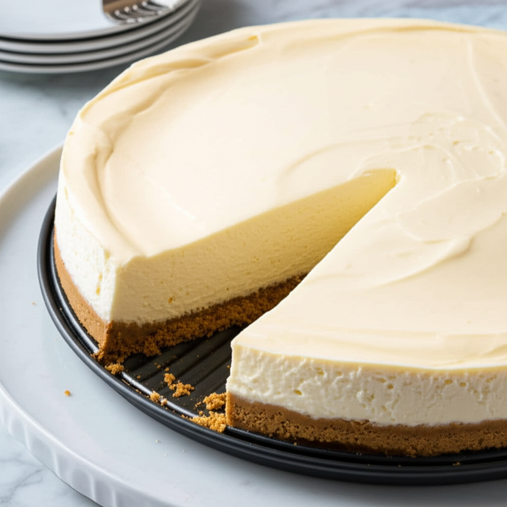 Alton Brown S Sour Cream Cheesecake image