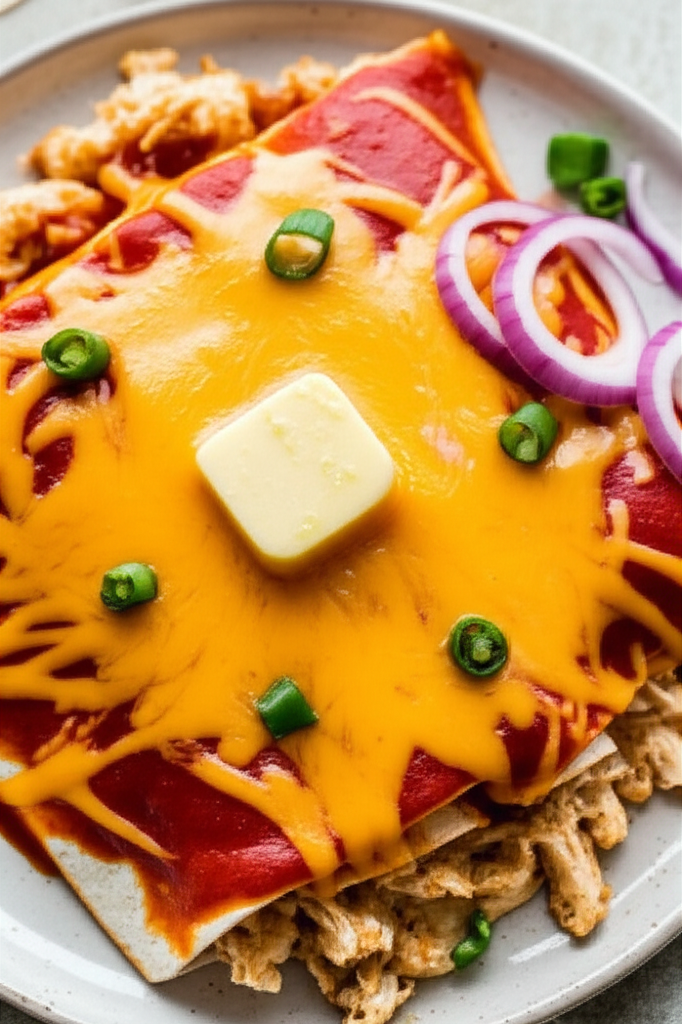 Always Delicious Chicken Cheese Enchiladas image