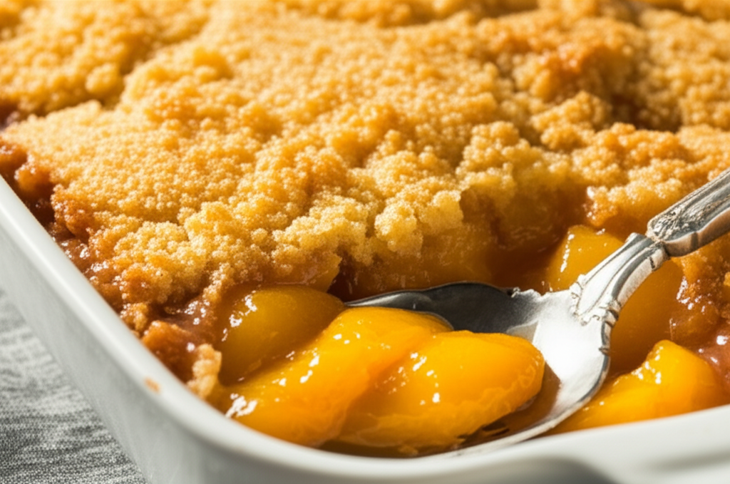 Just Peachy Cobbler image