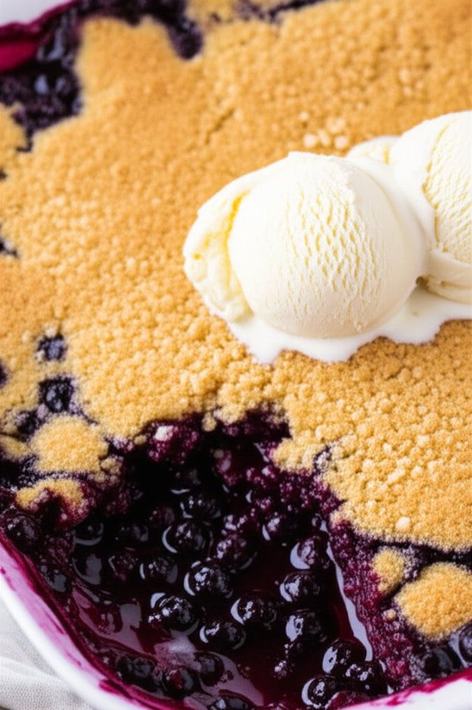 Amanda S Blueberry Cobbler image