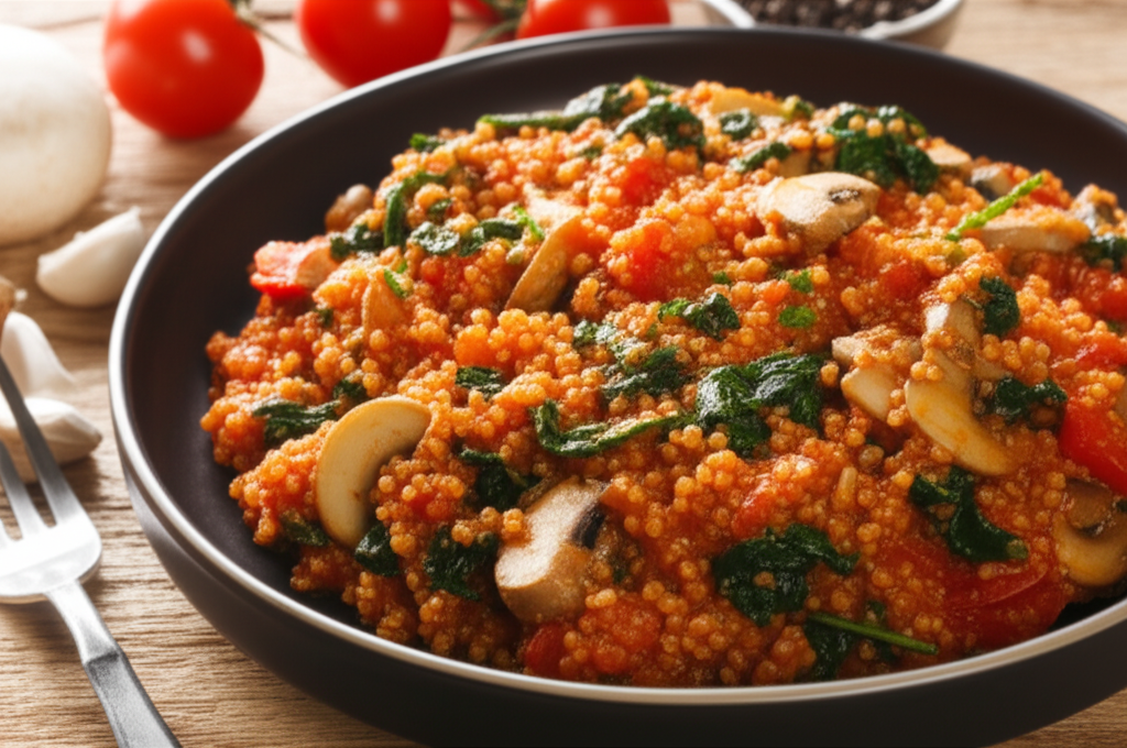Amaranth With Tomato Type Sauce image