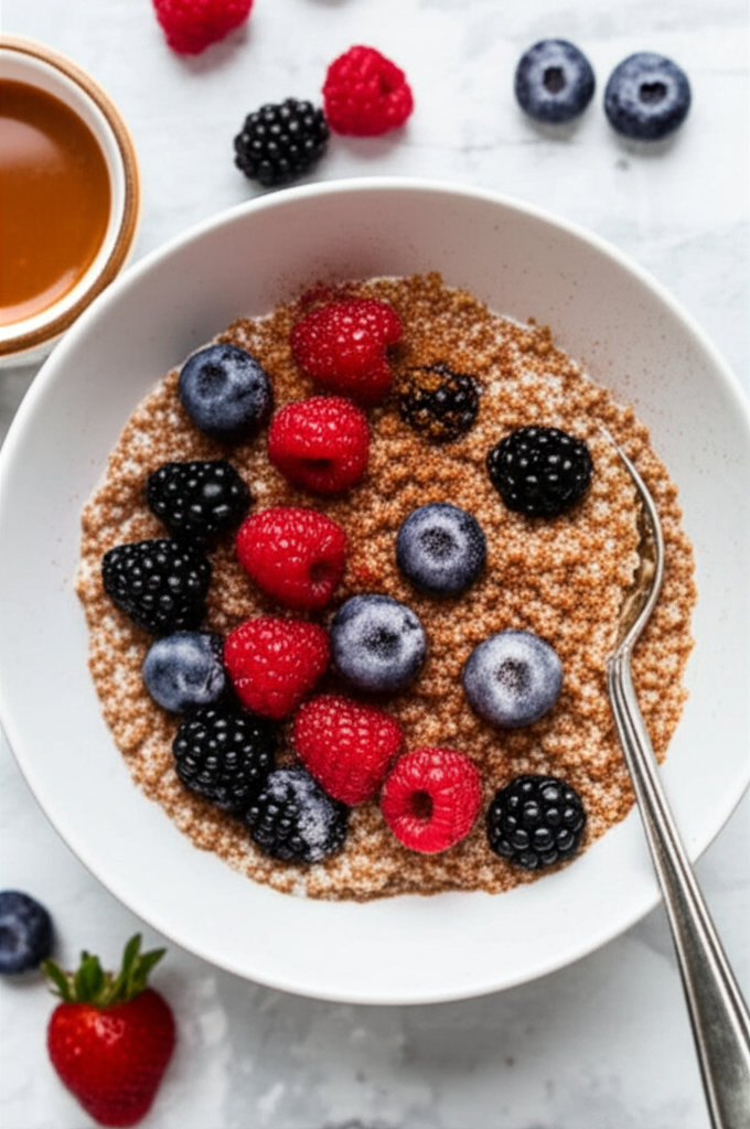 Amaranth Breakfast Fruit Bowl Elimination Diet image