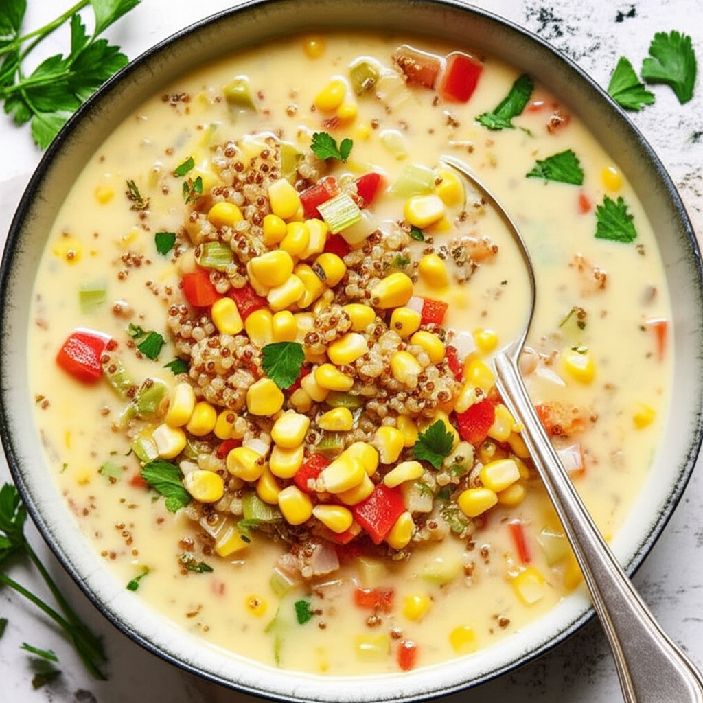 Amaranth Quinoa And Corn Chowder image