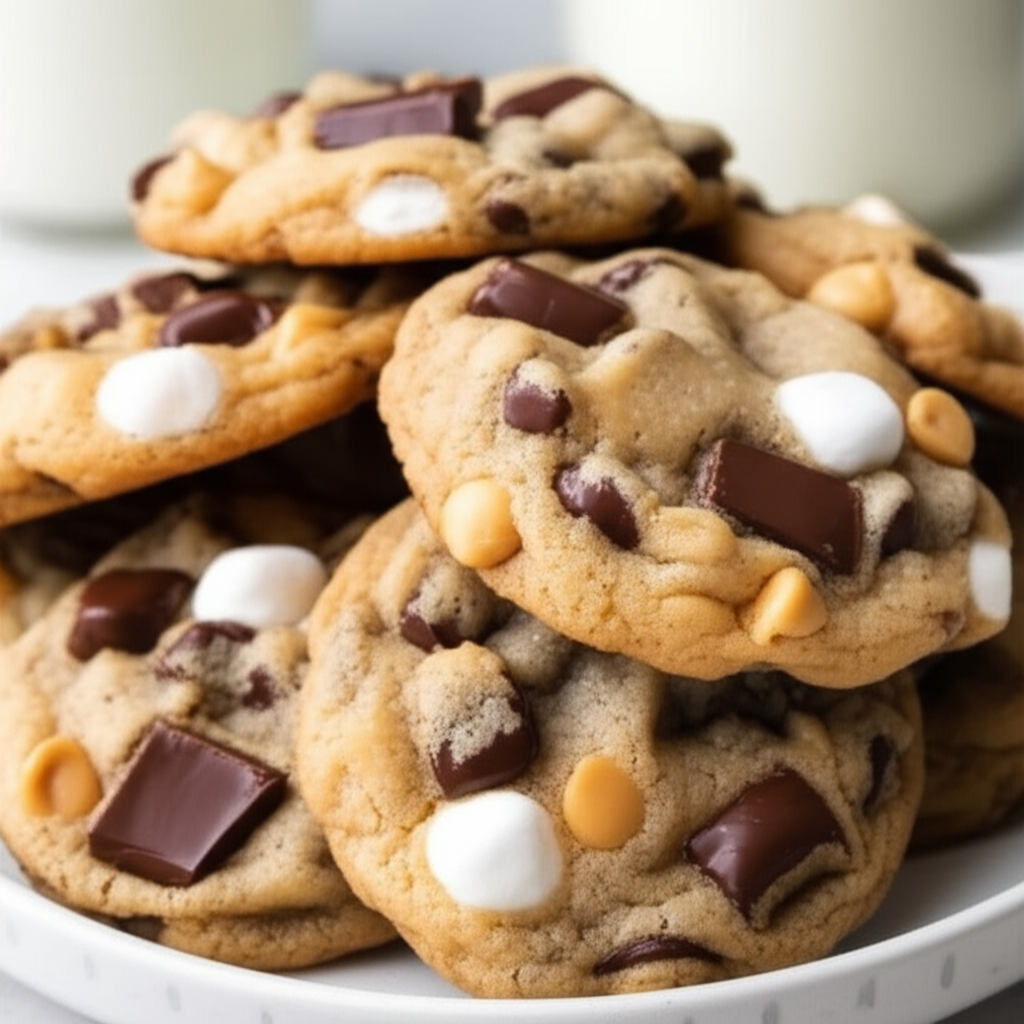 Kitchen Sink Chocolate Chunk Cookies image