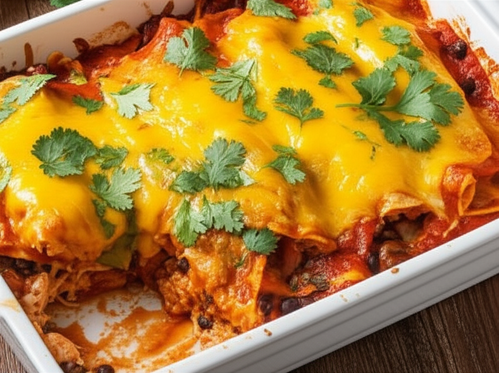 Chicken Enchilada Casserole Diabetic image