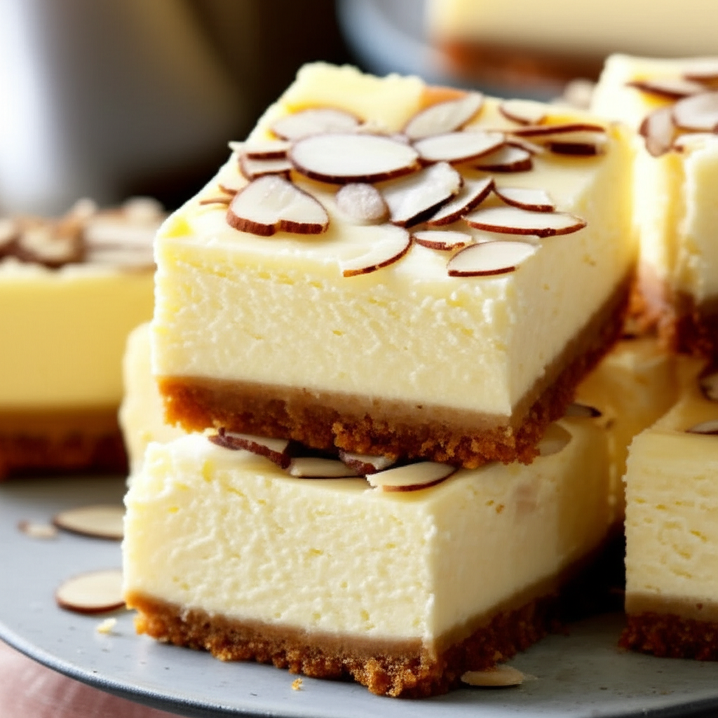 Amaretto Cheesecake Squares image