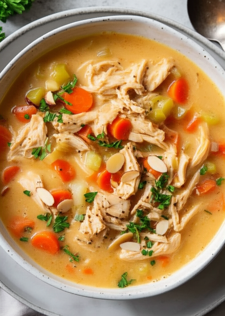 Amaretto Chicken Soup image