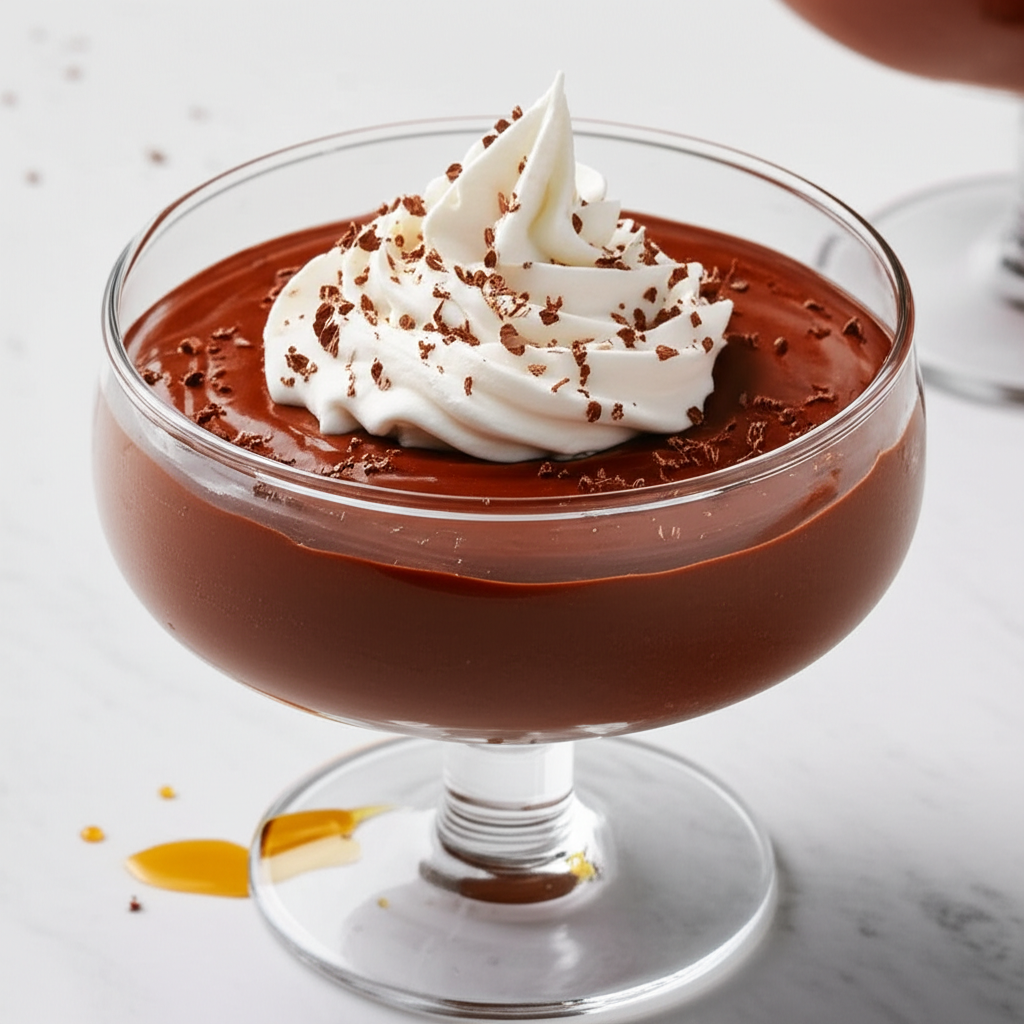 Amaretto Chocolate Pudding image