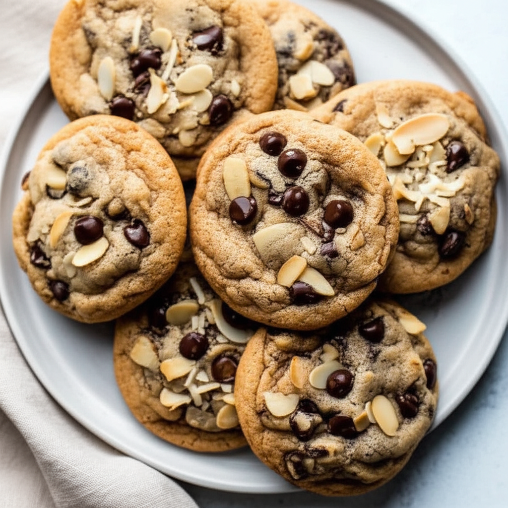 Amaretto Chunk Cookies image