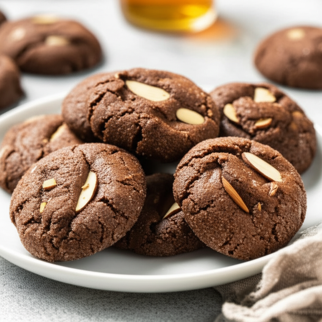 Amaretto Cookies No Bake image