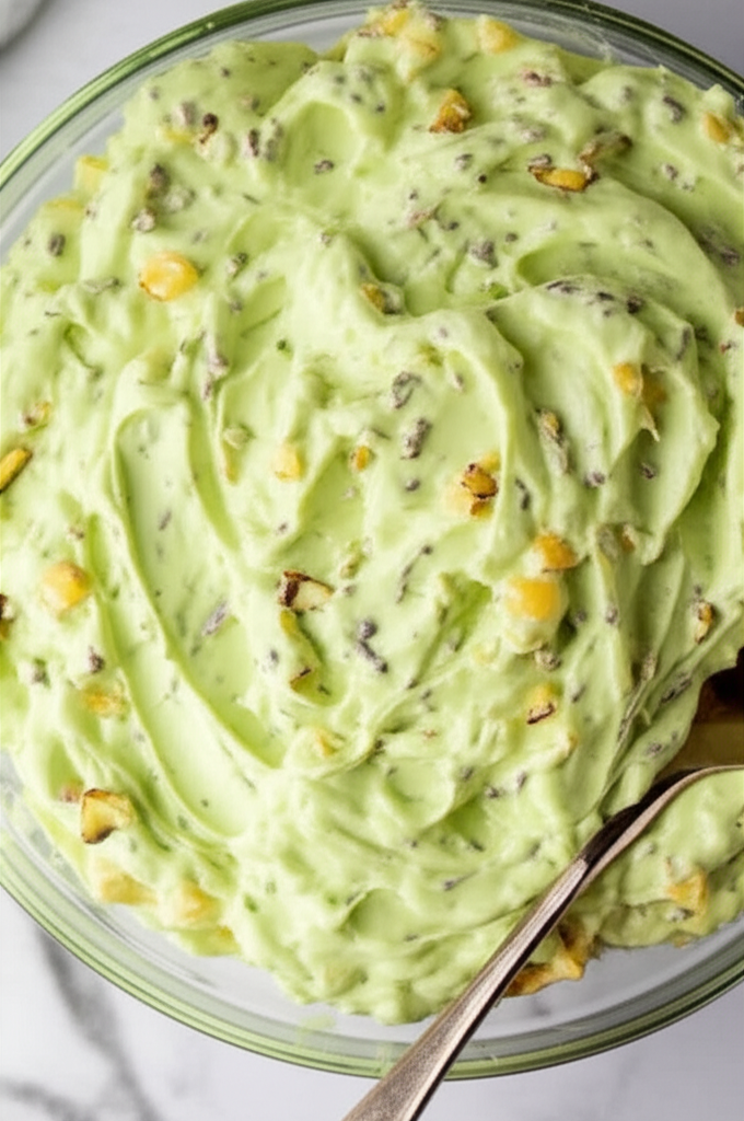 Lighter Pistachio Pudding Salad image