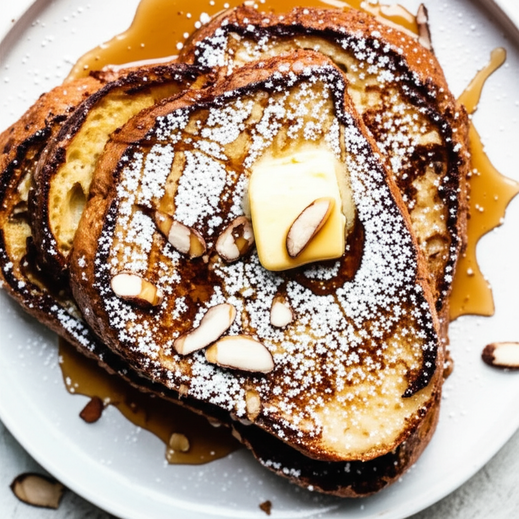 Amaretto French Toast image
