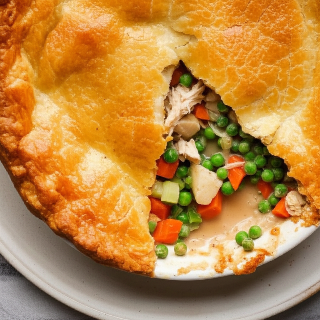 Chicken Or Turkey Pot Pie image