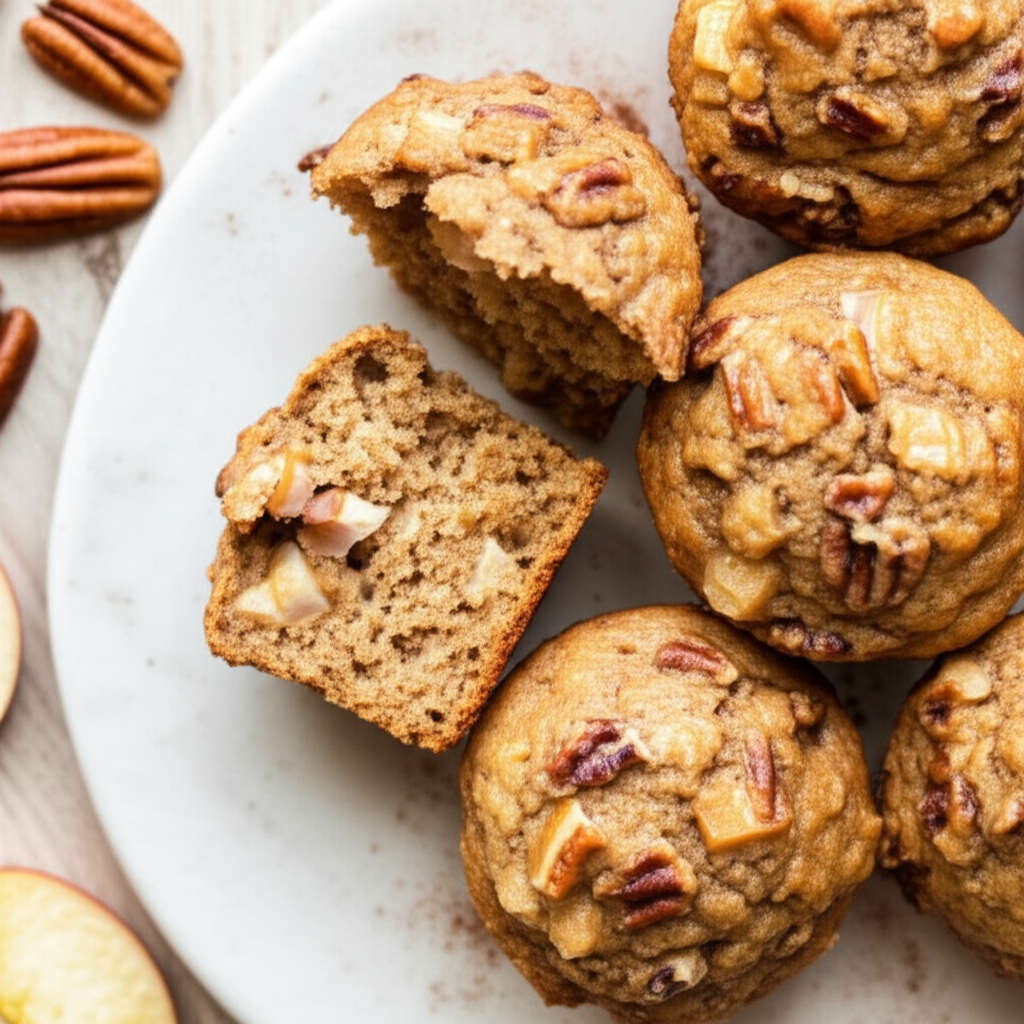 Amazing Apple Nut Muffins image