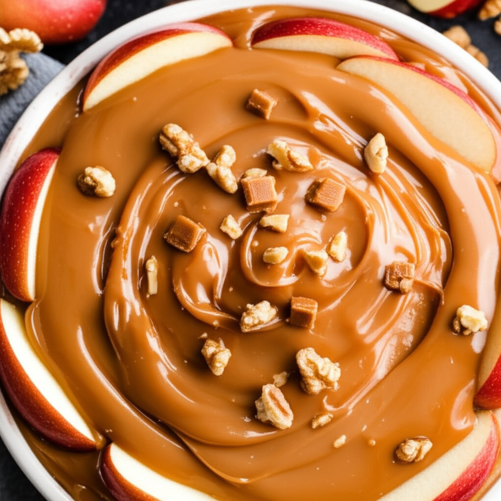 Amazing Apples With Creamy Caramel Dip image