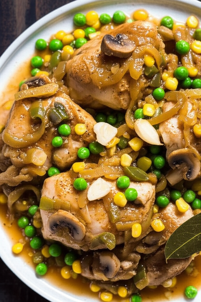 Chicken Smothered In Onions image