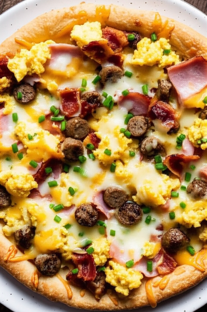 Amazing Breakfast Pizza image