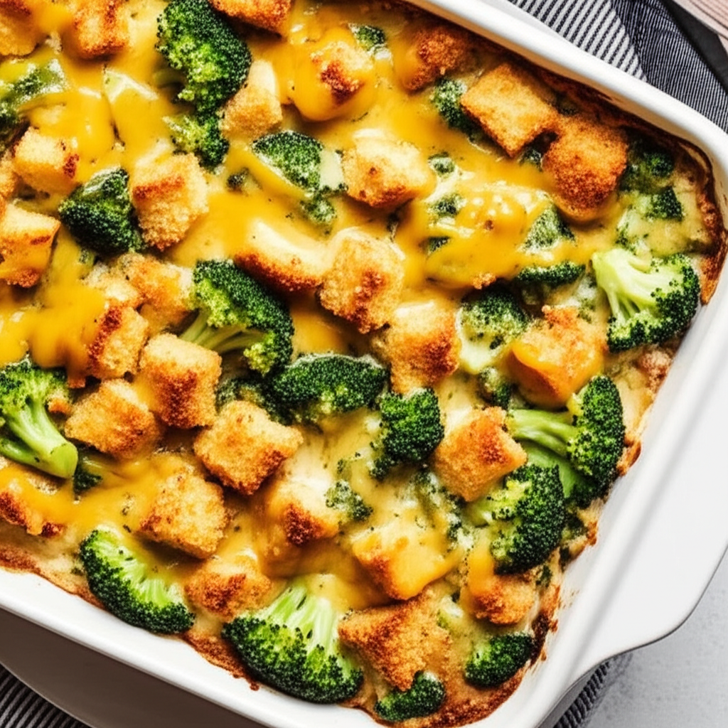 Amazing Broccoli Cheese Casserole image