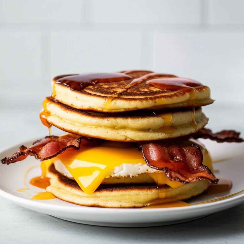 Mcgriddle Pancakes Breakfast Sandwich image