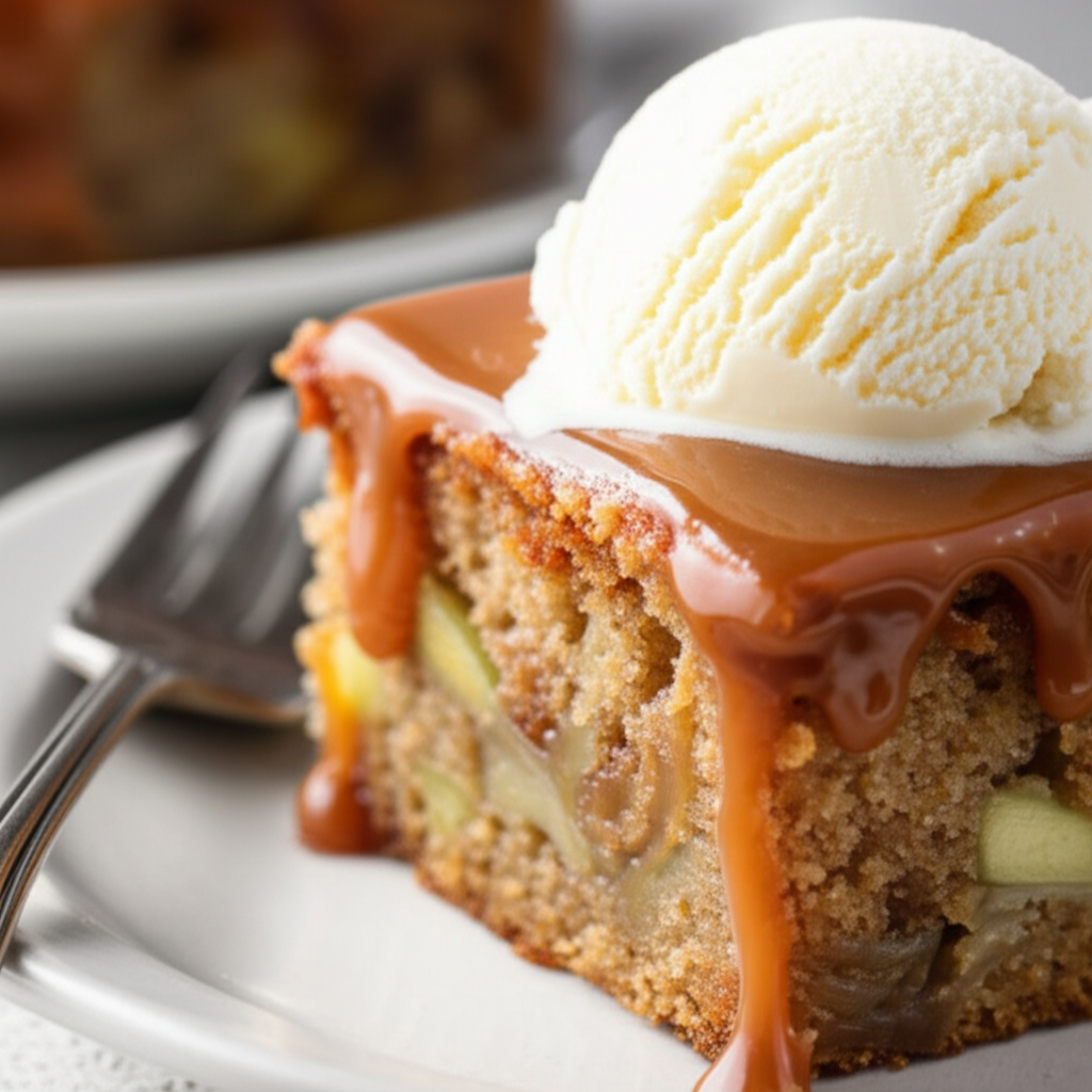 Amazing Caramel Apple Cake image