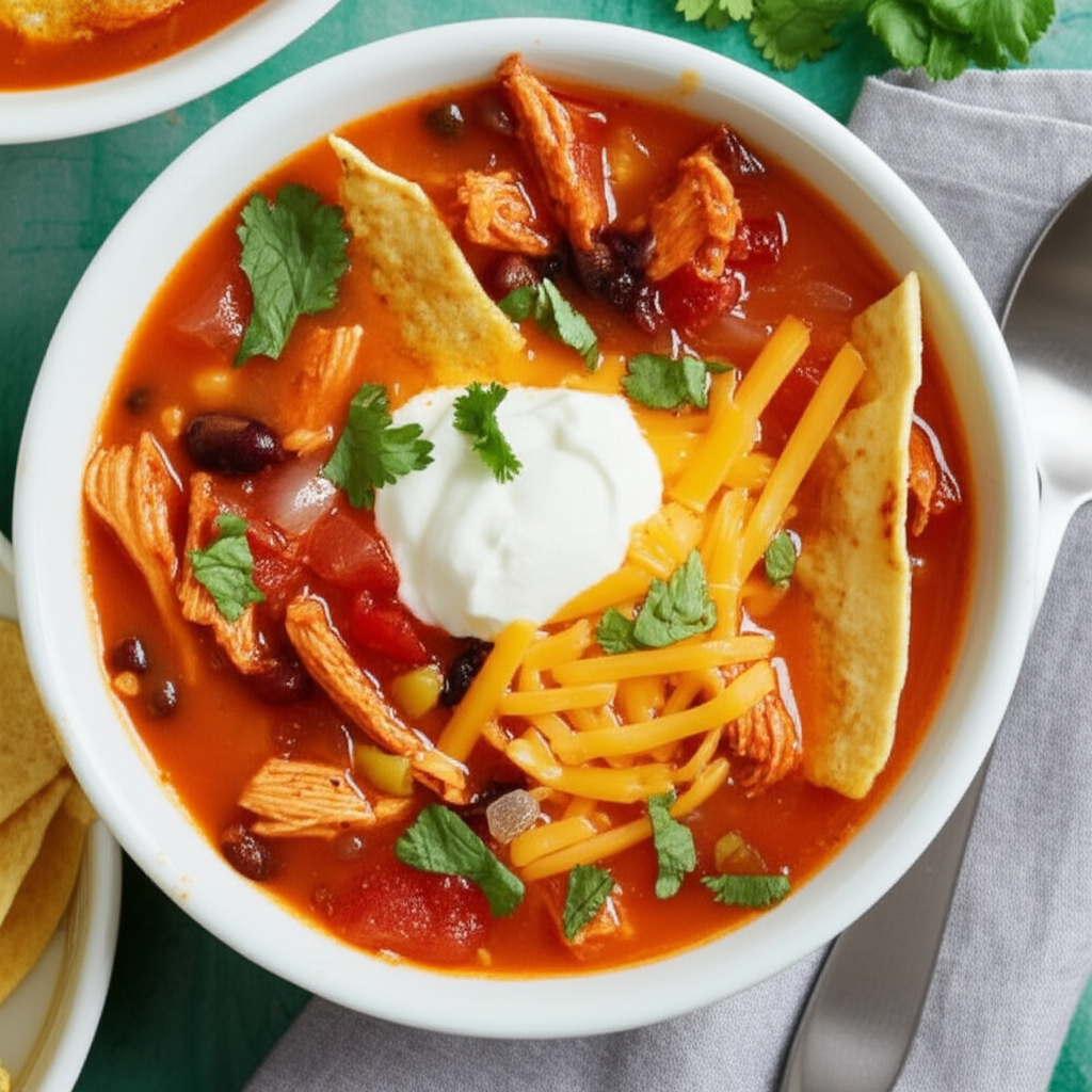 Amazing Chicken Tortilla Soup image
