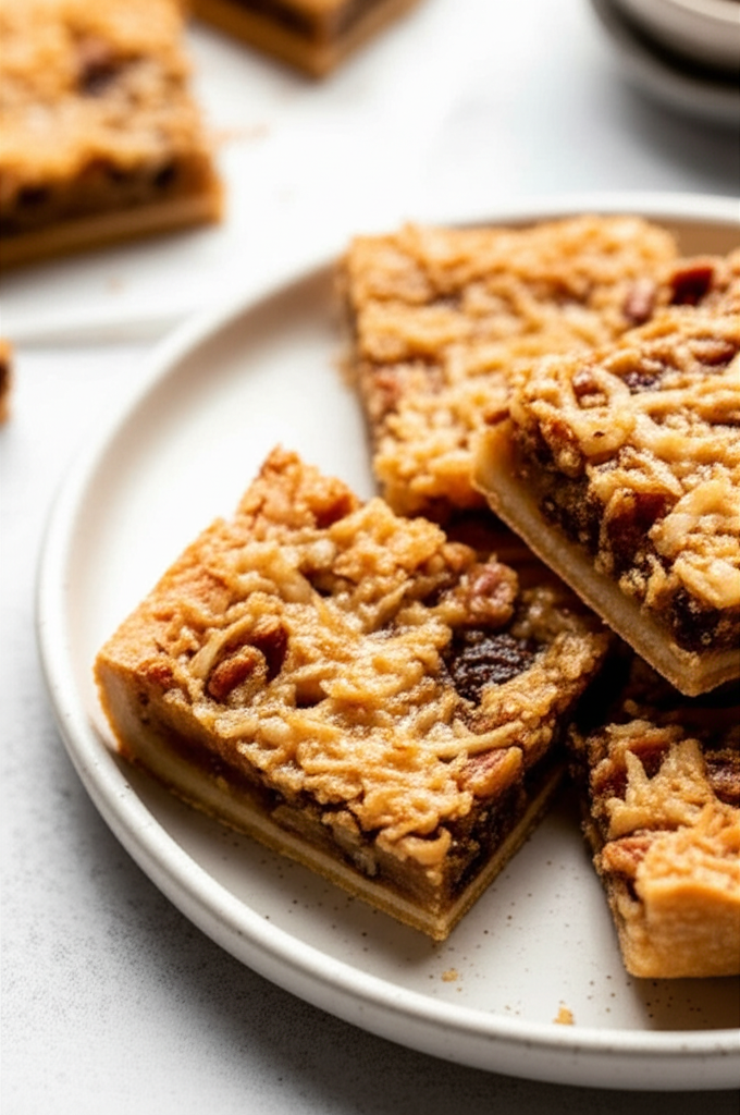 Amazing Coconut Raisin Butter Tart Bars image
