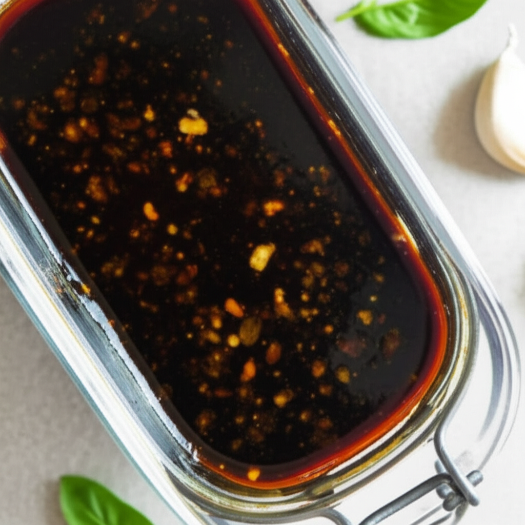 Amazing Garlicy Balsamic Vinaigrette image