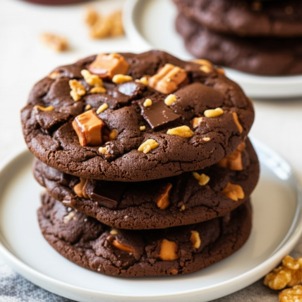 Amazing Giant Chocolate Toffee Cookies image