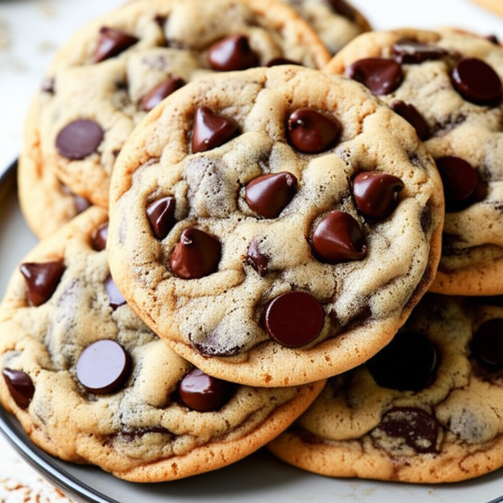 Amazing Huge Chocolate Chip Cookies image