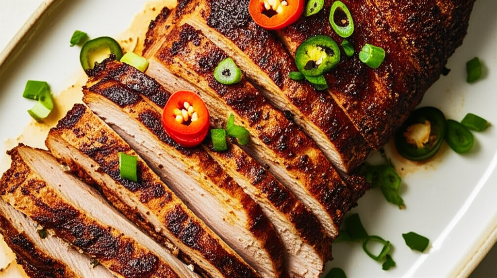 Amazing Jerk Pork Tenderloin image