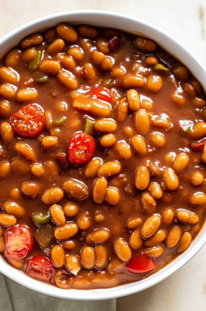 Amazing Kahlua Baked Beans image