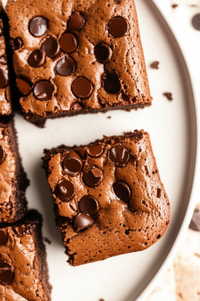 Amazing Peanut Butter Chocolate Chip Brownies image