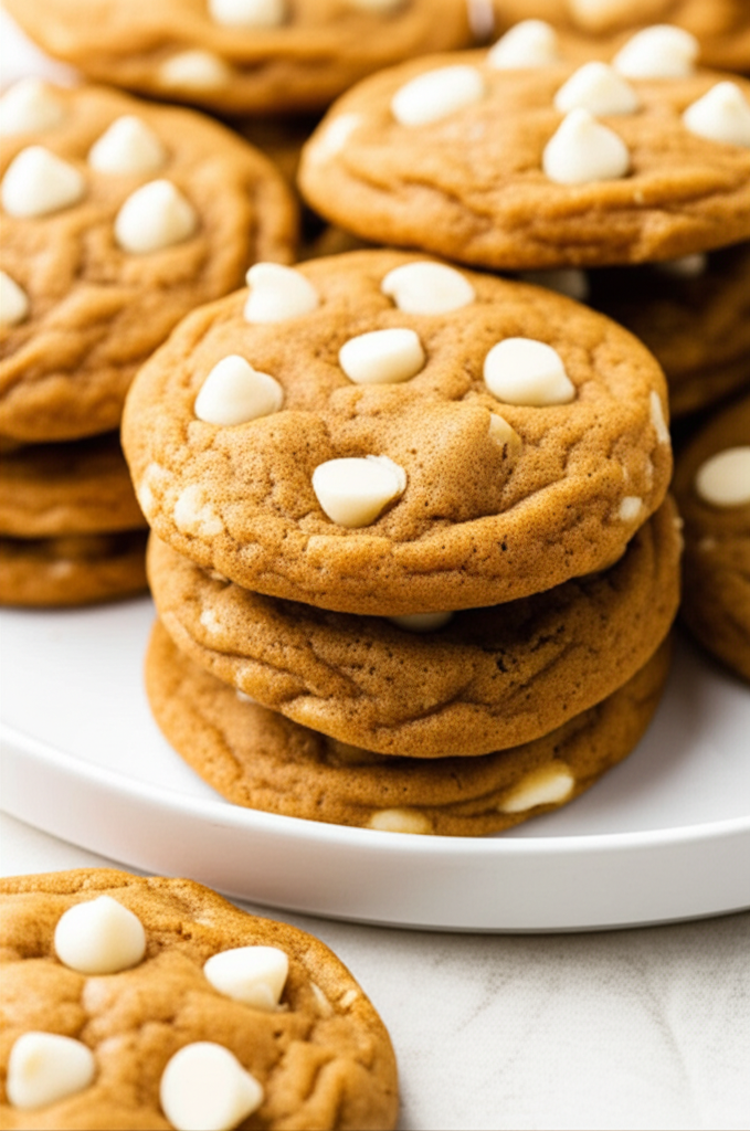 Amazing Pumpkin White Chocolate Chip Cookies image