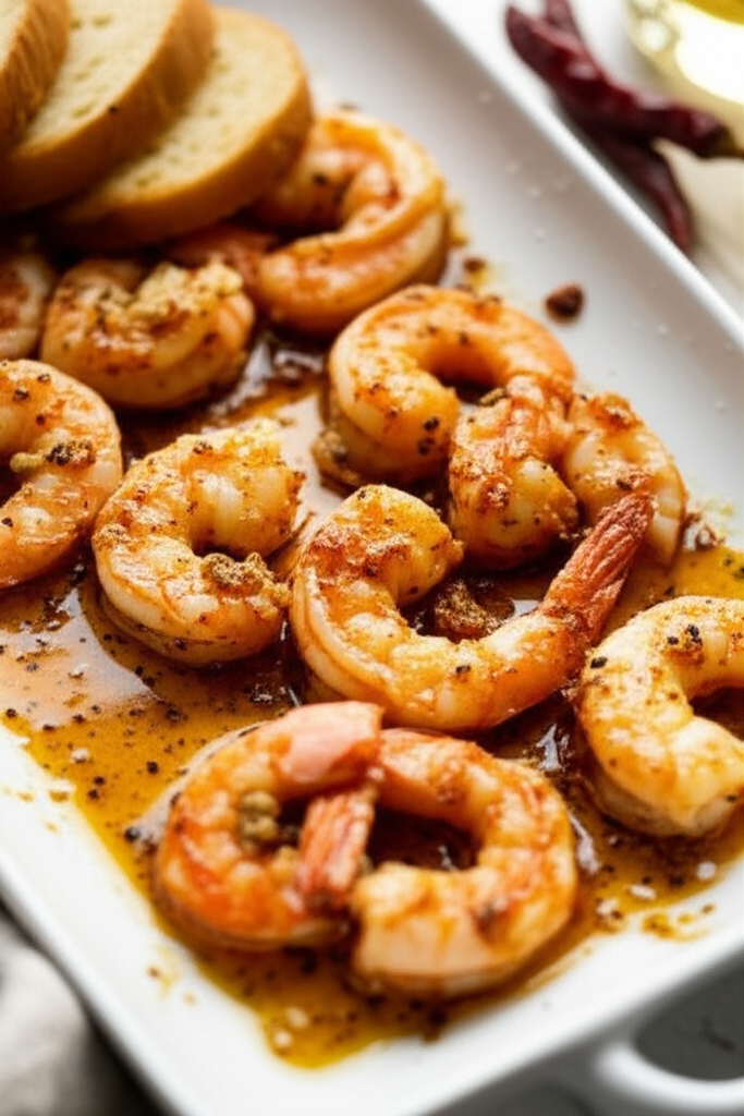 Amazing Roasted Shrimp With Garlic image