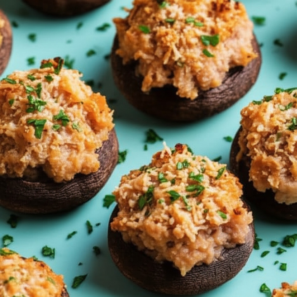 Amazing Stuffed Mushrooms image
