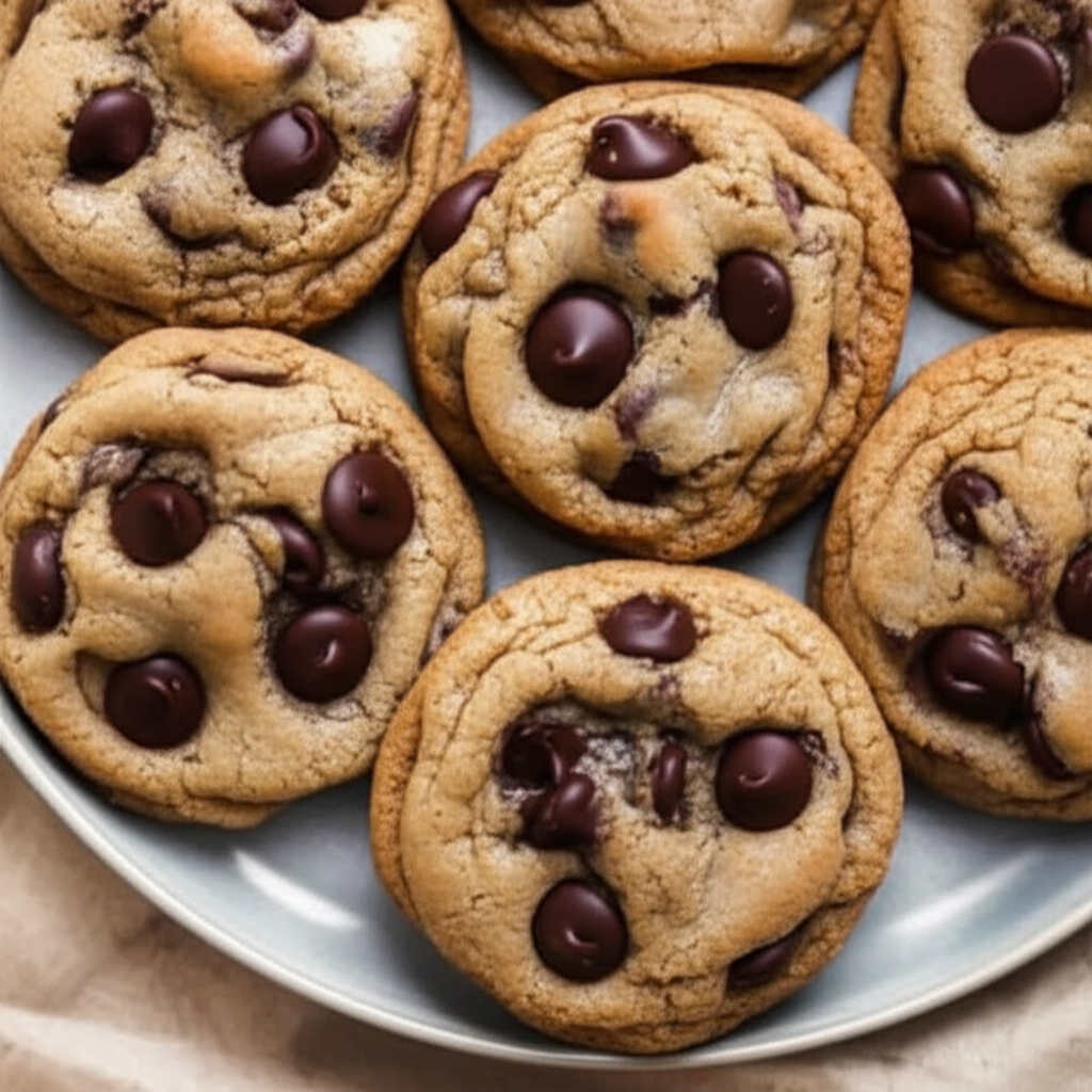 Amazing Vegan Chocolate Chip Cookies image