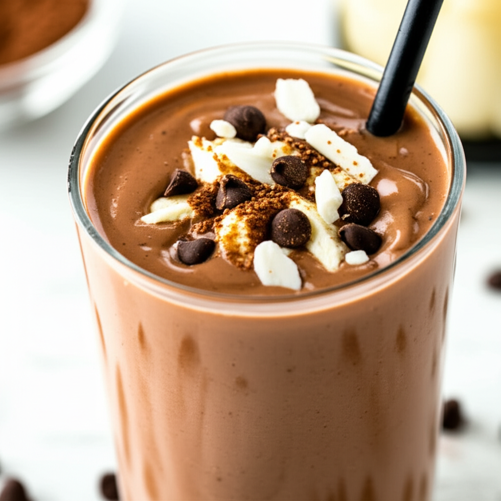 Need A Pick Me Up Banana Peanut Butter Smoothie No image