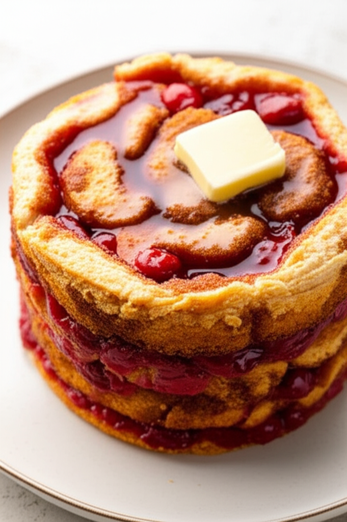 Amazingly Easy Layered Cherry Coffee Cake image