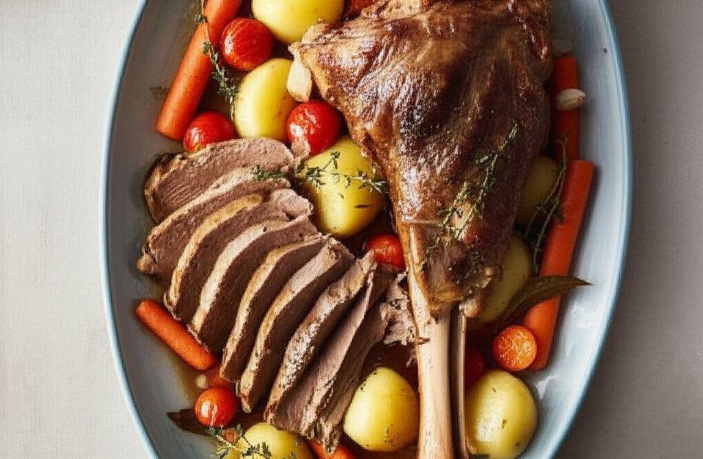 Ambassade D Auvergne S Seven Hour Leg Of Lamb image